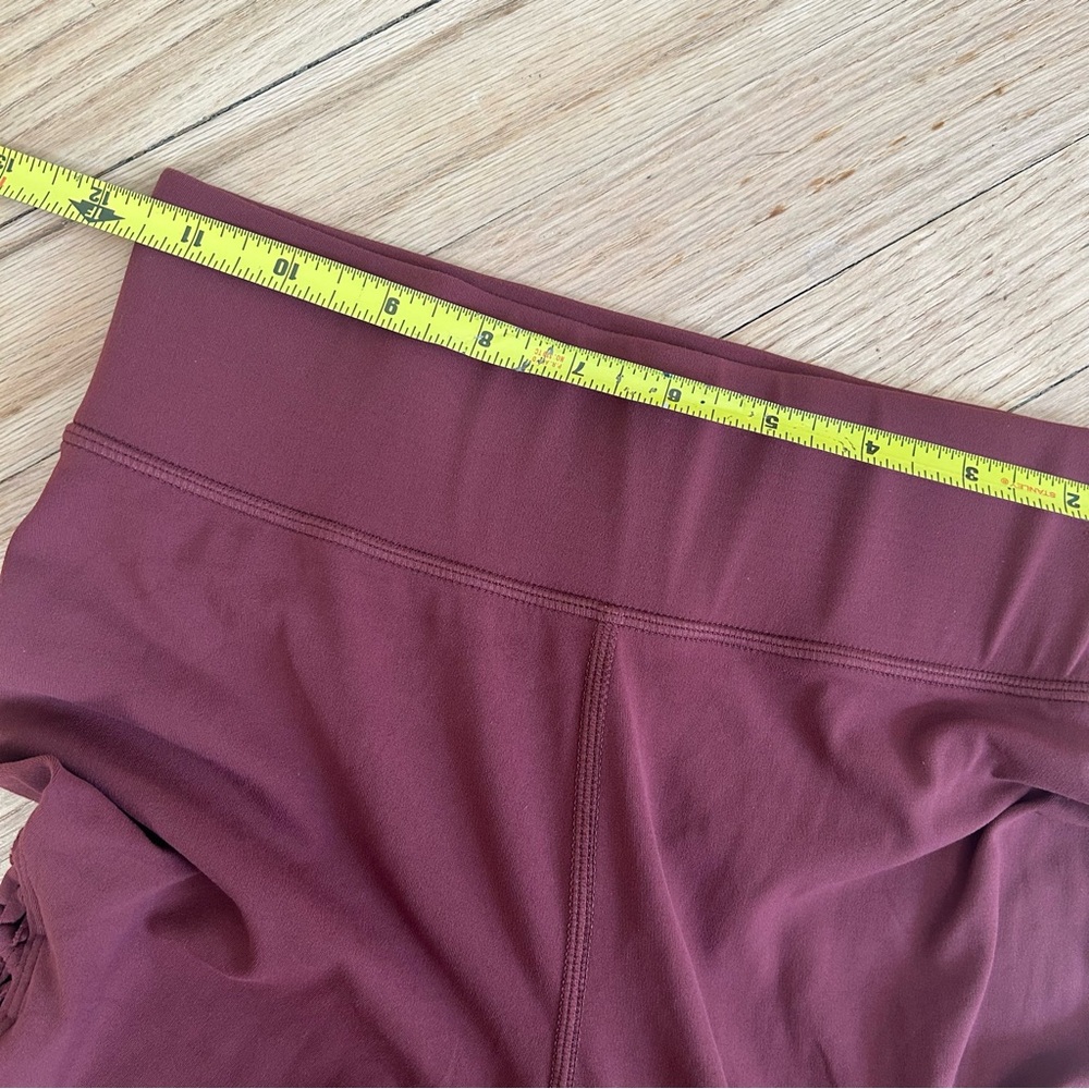 carbon38 tanjung sayang crochet legging mauve womens 7/8 - Picture 5 of 8